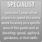 Specialist Camps